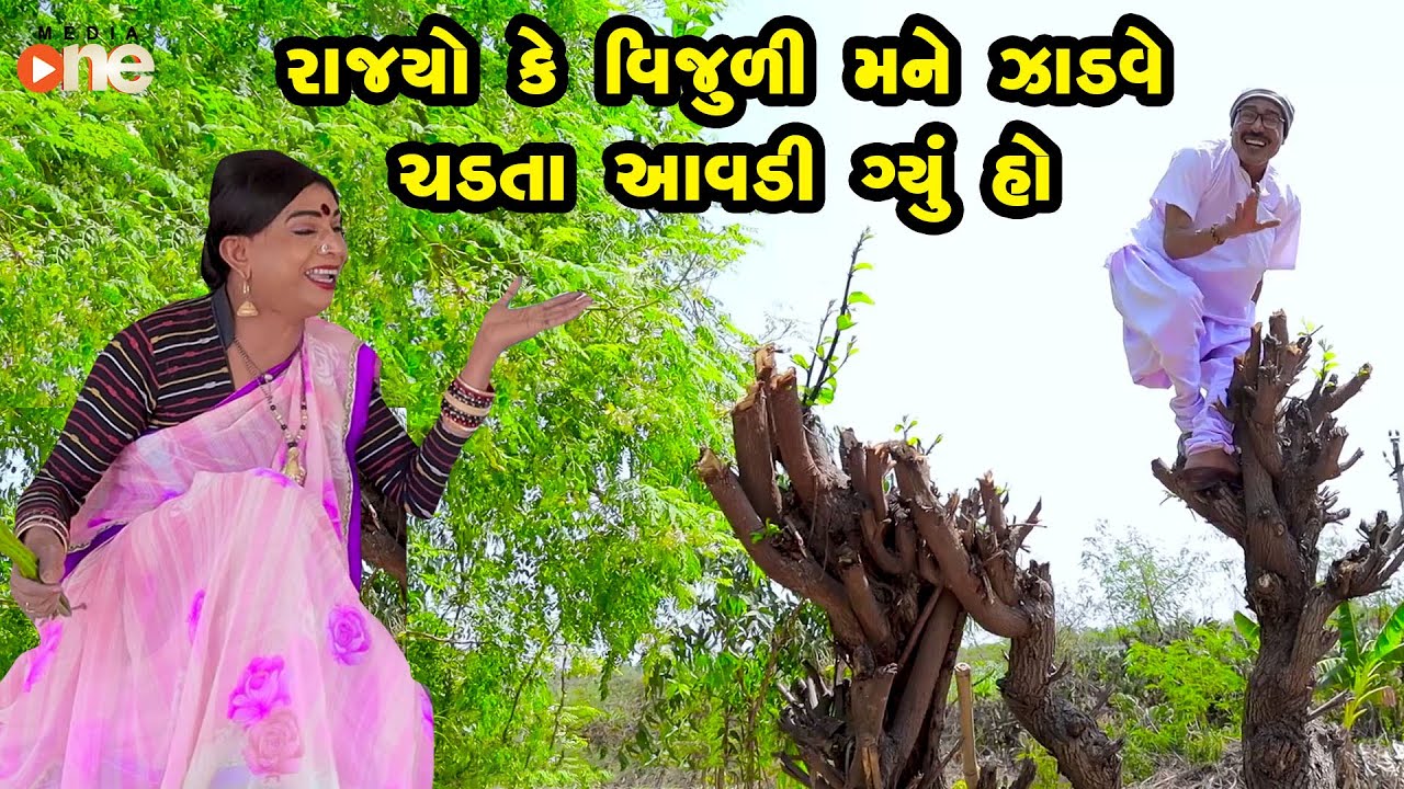 Rajyo Ke Vijuli Mane Zadave Chadta Aavdi Gyu Ho | Gujarati Comedy | One Media | 2023