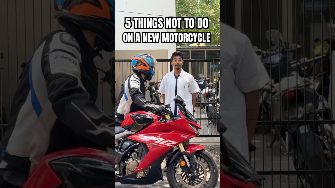 Never do these five things on a new motorcycle! #PowerDrift #PDArmy #MotorcycleTips