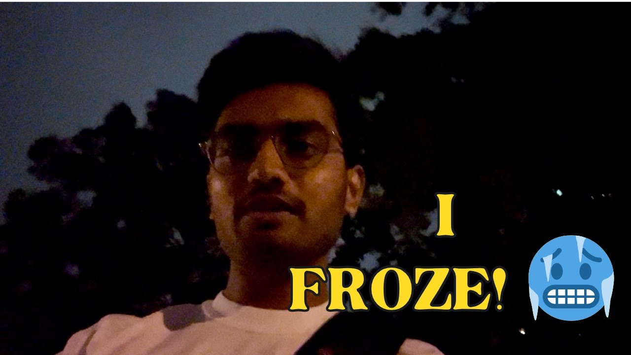 My First Time in -3°C 🥶