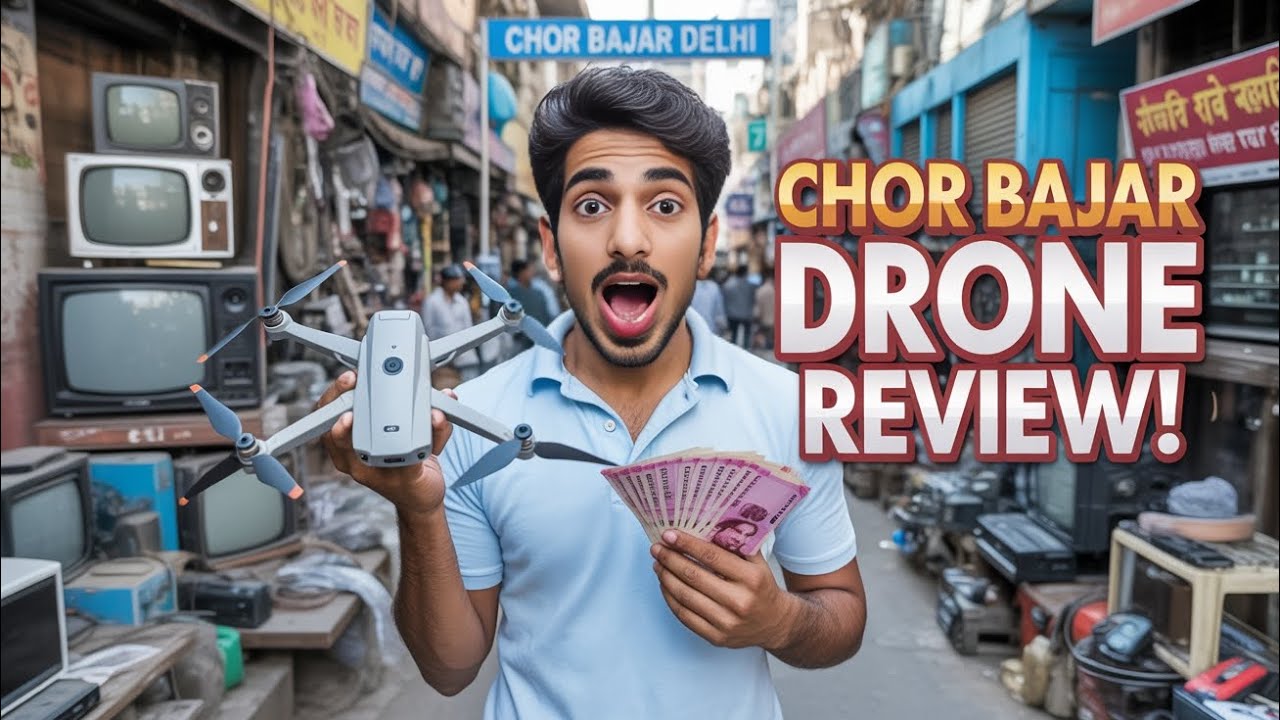 Chor bajar drone review 2025 | delhi chor bajar product review | The kaushal
