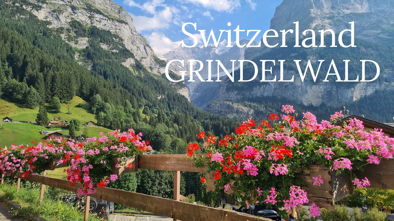 Switzerland Grindelwald Walking Tour