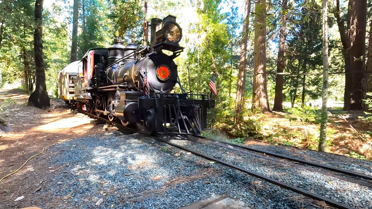 Train and Railbus Ride at The Nevada County Narrow Gauge Railroad Museum