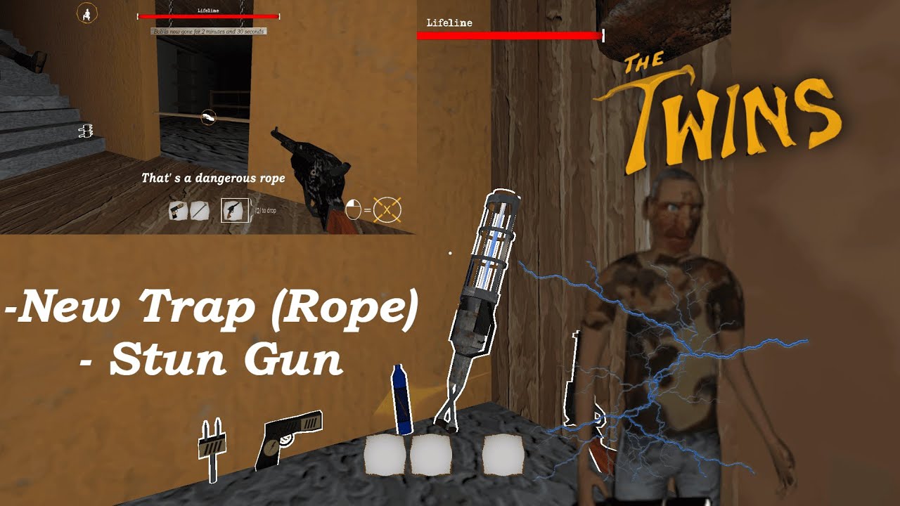 The Twins PC Demoniac with new trap (Rope), Stun Gun and more!