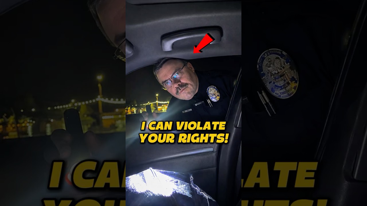 Cop Said He Can Violate Your Rights! 😳