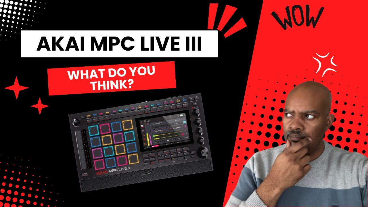 Как выглядит Akai MPC Live 3?