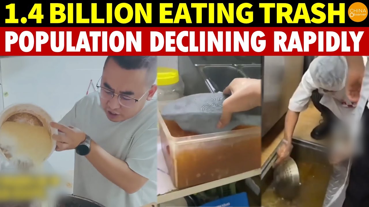 China’s Fake Food Madness! 1.4 Billion Eating Chemical Junk Daily, Population Shrinking