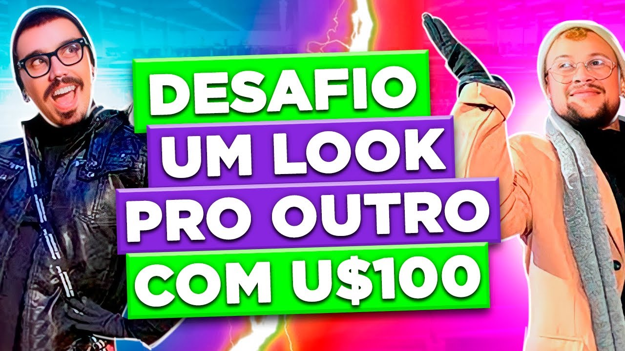 DESAFIO - MONTAMOS UM LOOK CAFONA PRO OUTRO COM 100 DOLS | Diva Depress&atilde;o