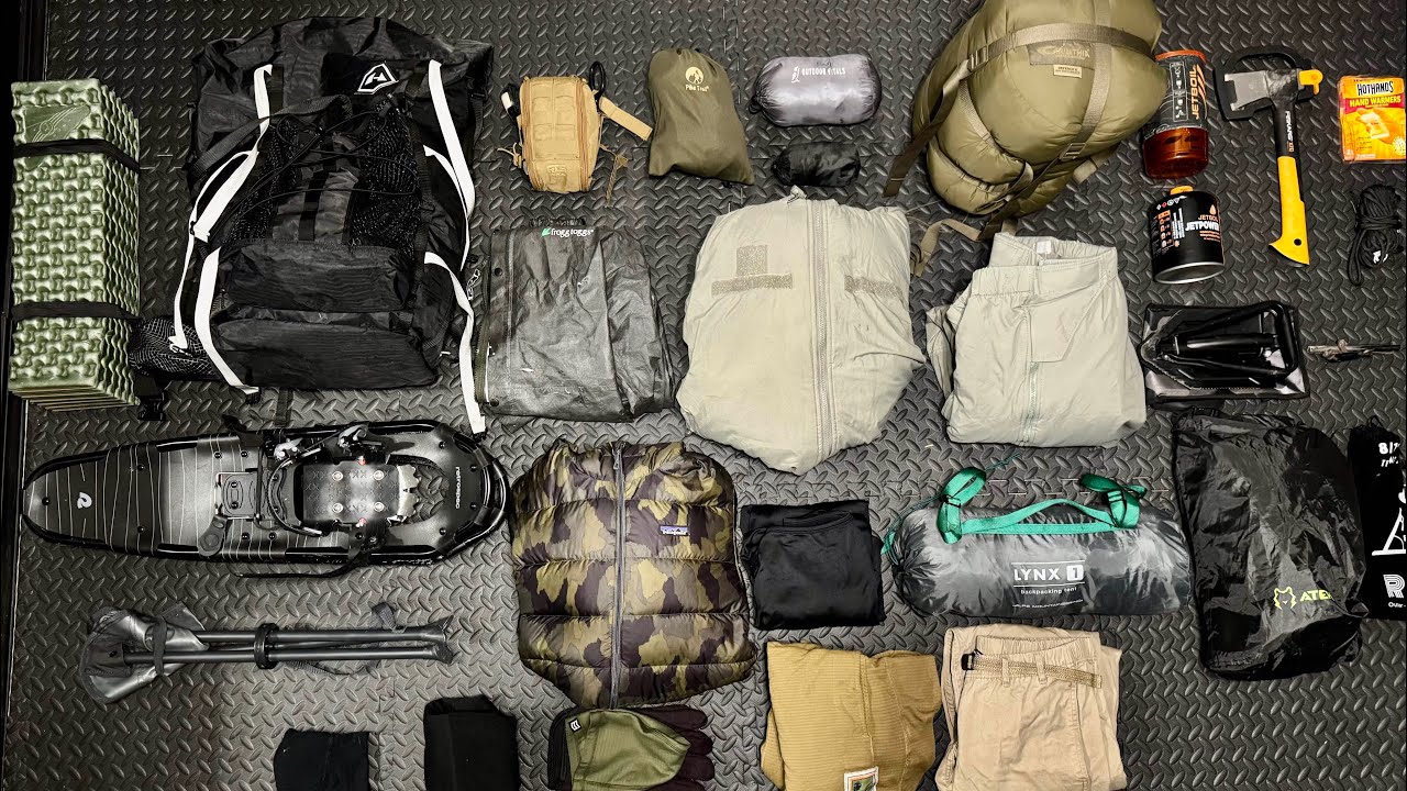 Экипировка для экстремально холодной погоды | Комплект выживания морского пехотинца США в условия...