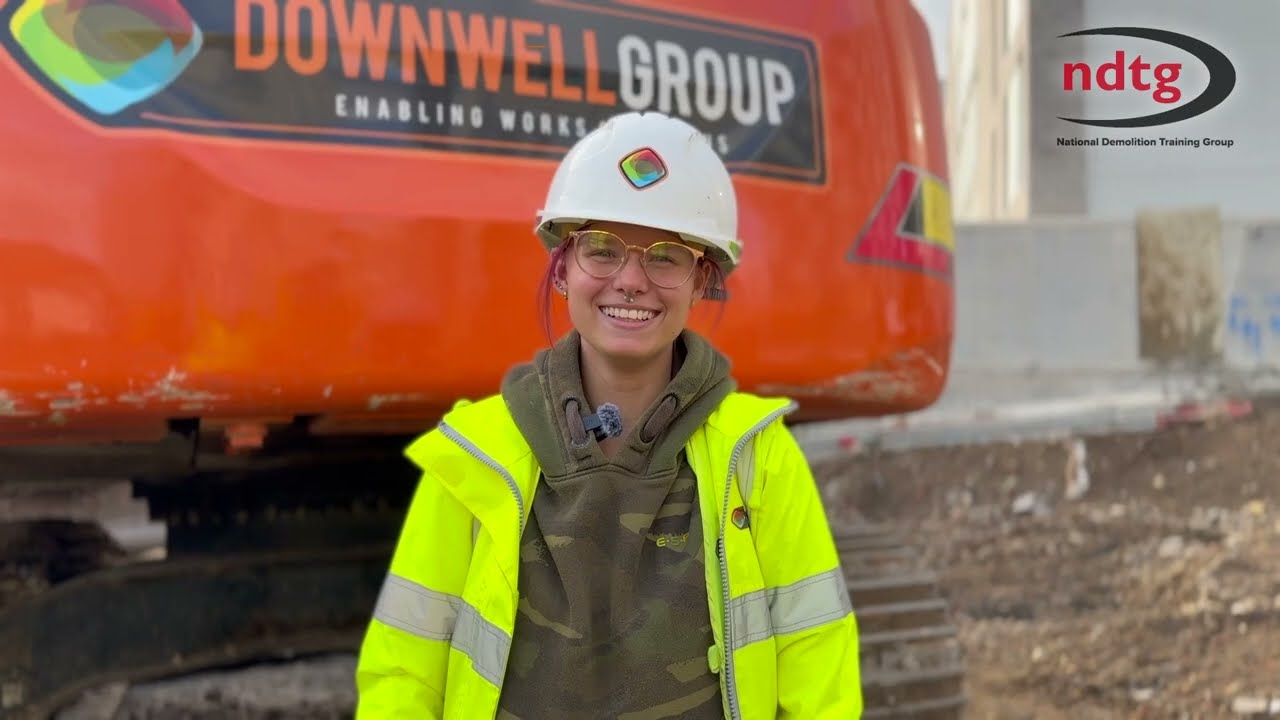 Day in the Life of a Demolition Apprentice - Amber Cox | Downwell Group
