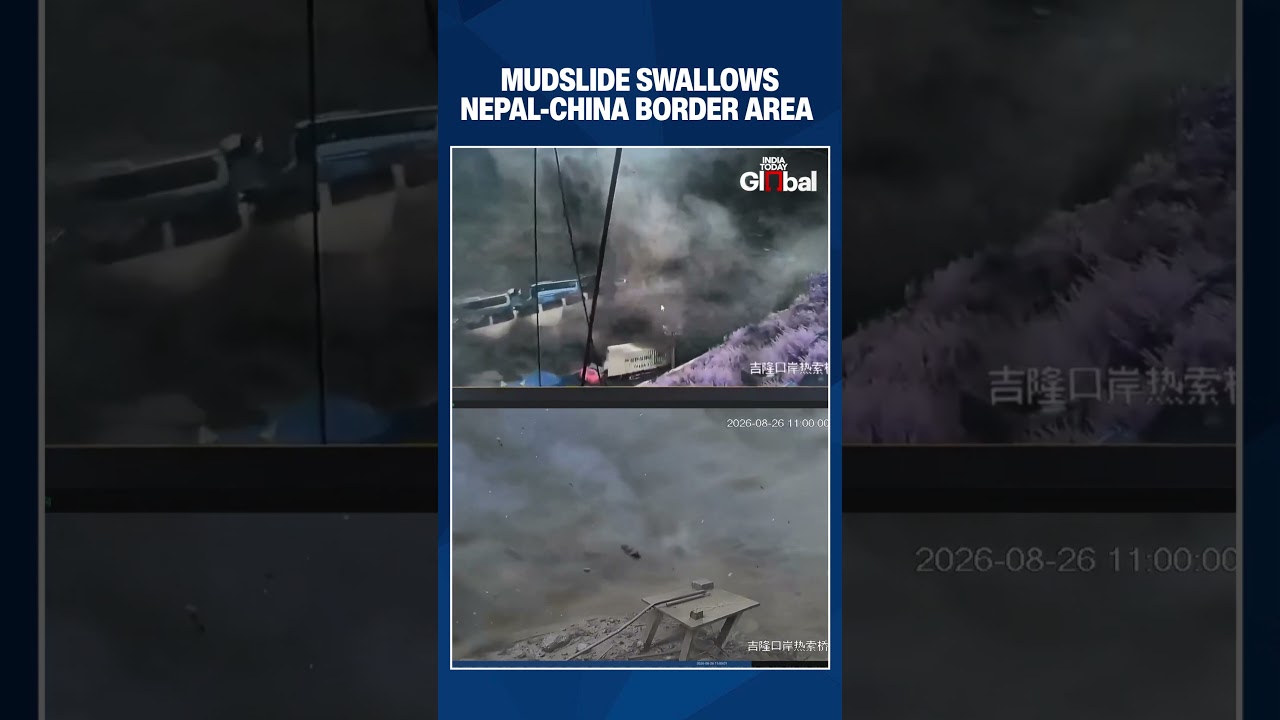 Nepal-China Border Mudslide Caught On Camera As 384 Go Missing, Including 105 Indians In Floods