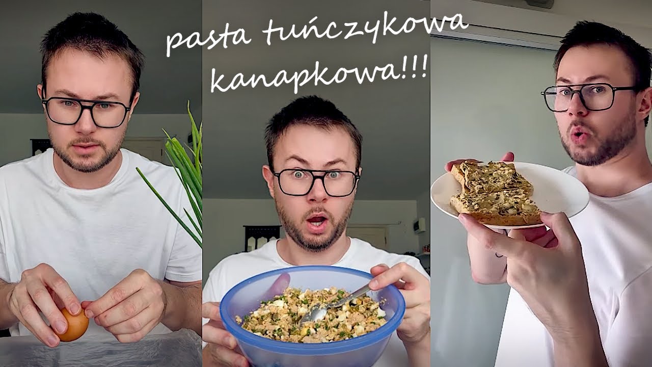 Robię pyszną pastę z tuńczyka, a potem ją zajadam ze smakiem ❤️