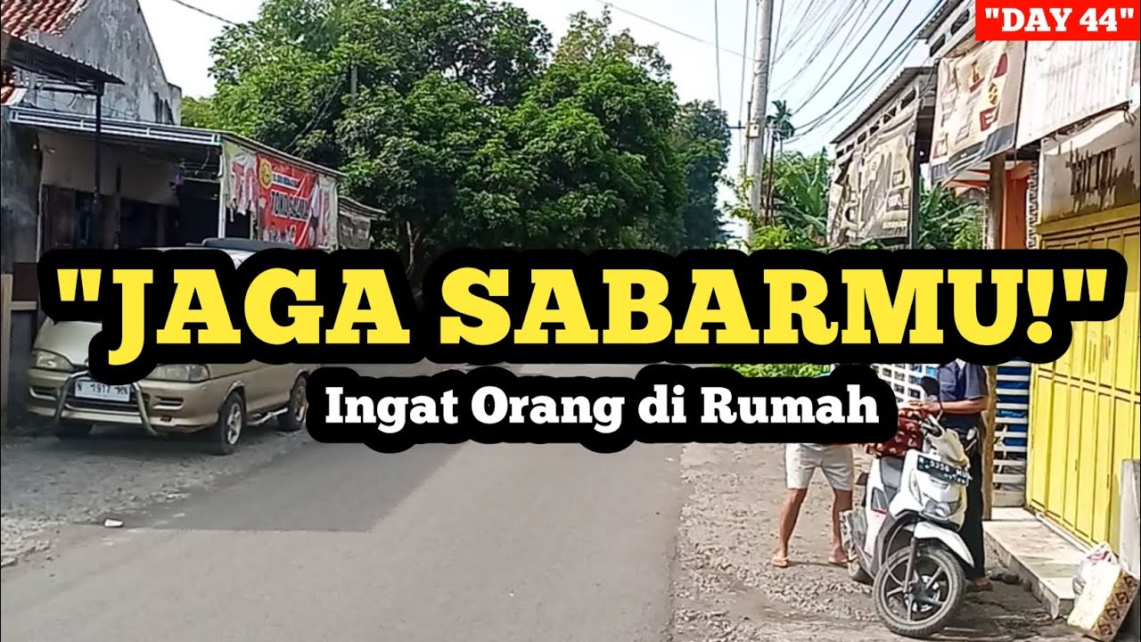 Day 44: JANGAN TERPANCING EMOSI! JALANAN MEMANG KERAS, TAPI HATIMU HARUS TETAP DINGIN!