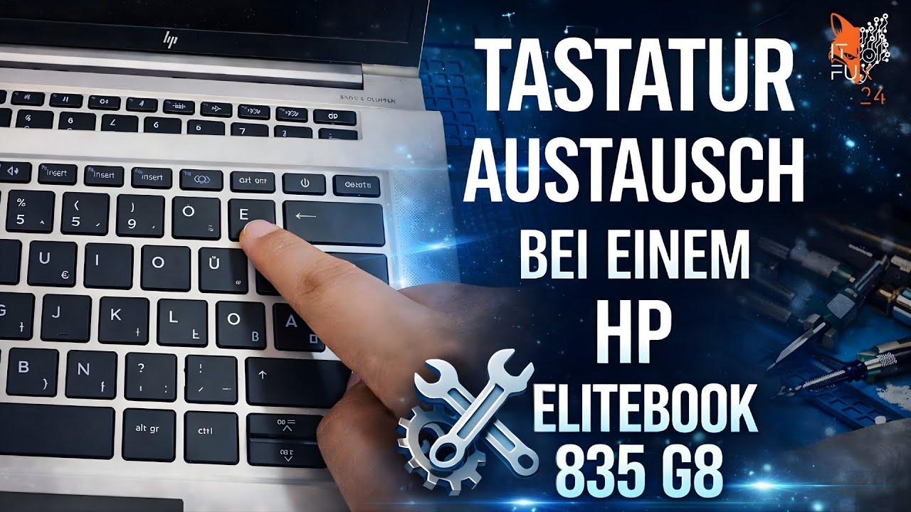 HP EliteBook 835 G8 Tastatur Austausch | Schritt-für-Schritt Laptop Reparatur