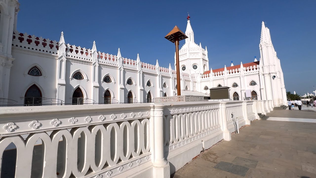 Velankanni Church Shrine Basilica, Beach | Nagapattinam | @Sandeep Travel Vlogger | #viral