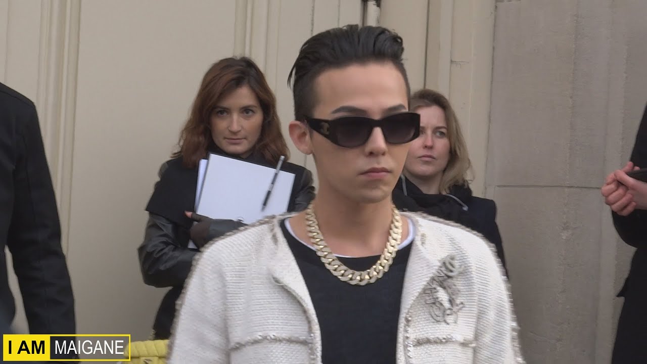 【G-DRAGON ♕】(ARRIVAL) @ CHANEL FASHION SHOW IN PARIS by MinVIPELF &reg;「I AM MAIGANE」GD 2015 150127