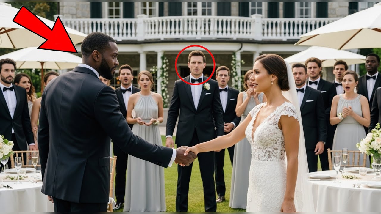 Everyone Avoided The BLACK Man At The Wedding — Until The Bride Said His Name And Everything Changed