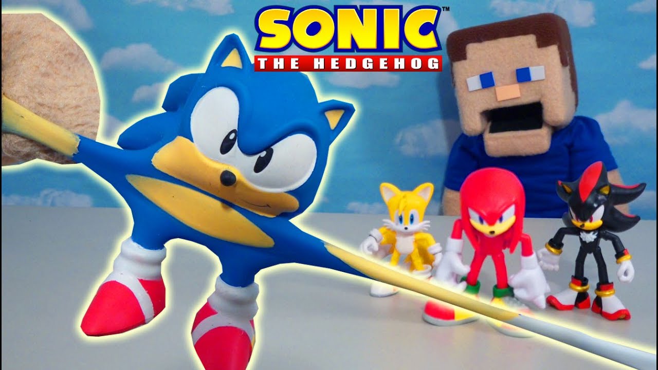 WHATS INSIDE??! Sonic the Hedgehog GOO JIT ZU Movie Figure Moose Toys