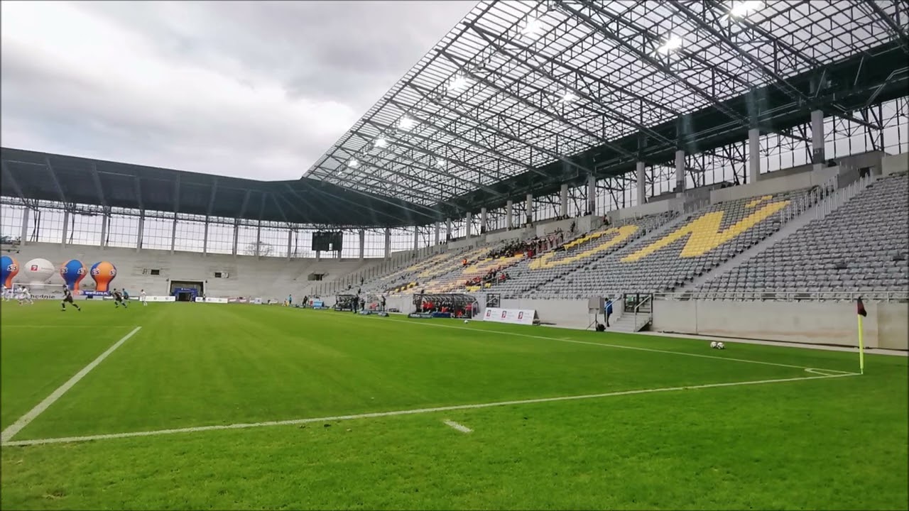 Tyfon okrętowy, debiut na stadionie Pogoni :: 10.04.2021