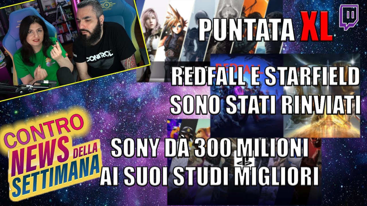RINVIO DI STARFIELD, SQUARE ENIX SI VUOLE ALLARGARE NEL MONDO  DELLE CRYPTO - #CONTRONEWS XL