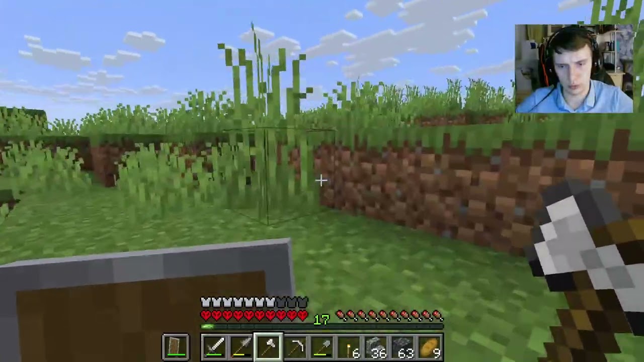 Прохождение Minecraft на Хардкоре в 2026 году - День 2