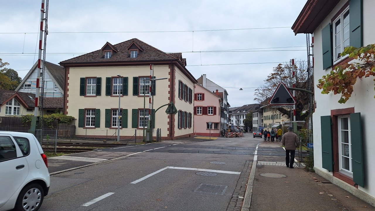 Bahn&uuml;bergang Riehen, Schmiedgasse - EB&Uuml;T80