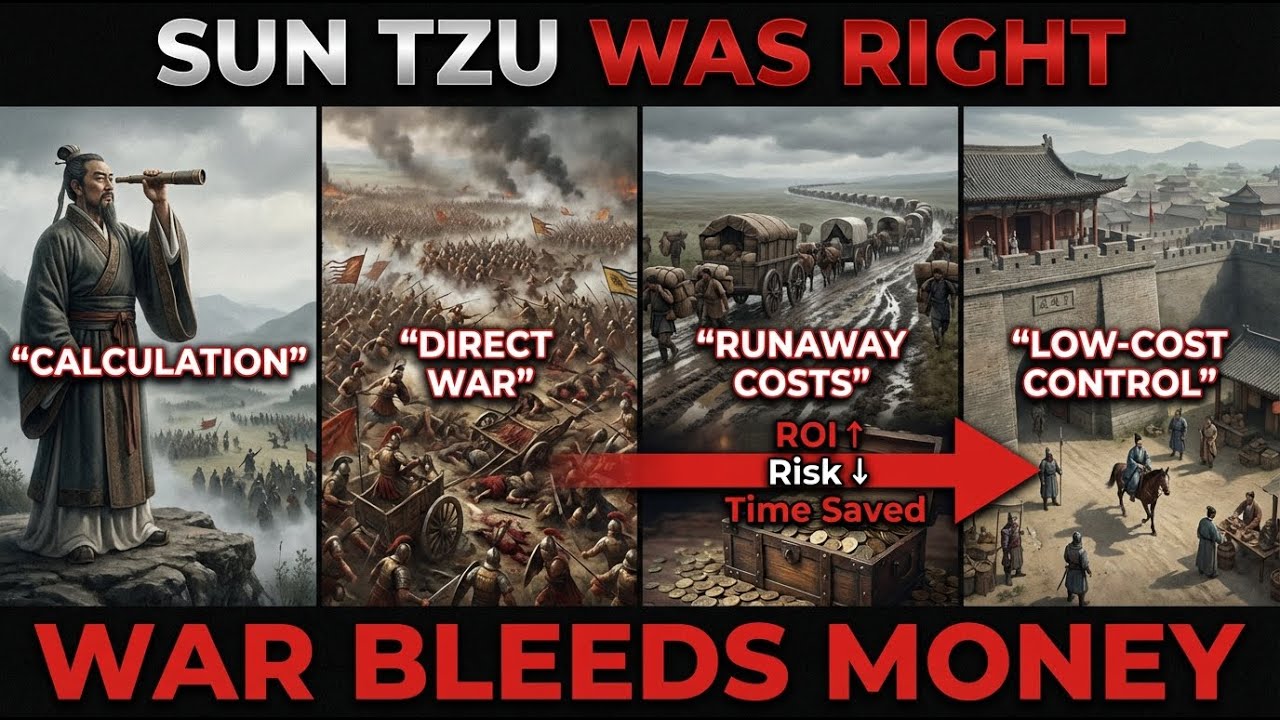 Sun Tzu’s Secret: War Is Not Heroism, It’s a Balance Sheet