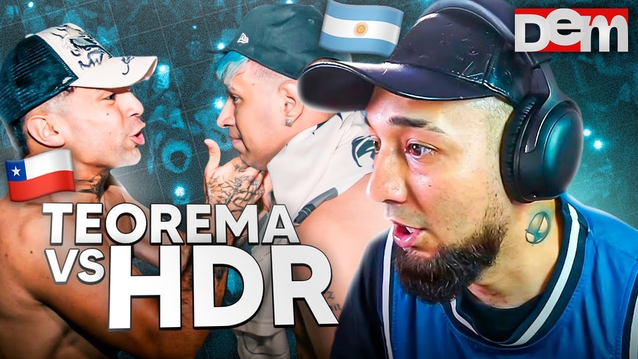¡TEOREMA VUELVE A DEM BATTLES! GRAN FINAL 🏆ELEMENTAL REACCIONA A “TEOREMA STEREO VS HDR” 🇨🇱