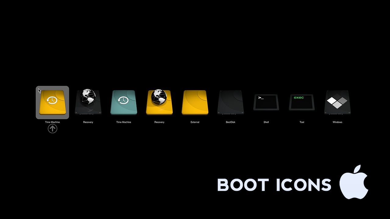 Пользовательские значки загрузки Hackintosh: руководство OpenCanopy