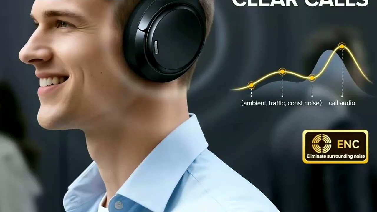 TAGRY Hybrid ANC Headphones Review: 120H Playtime & Hi-Res Audio