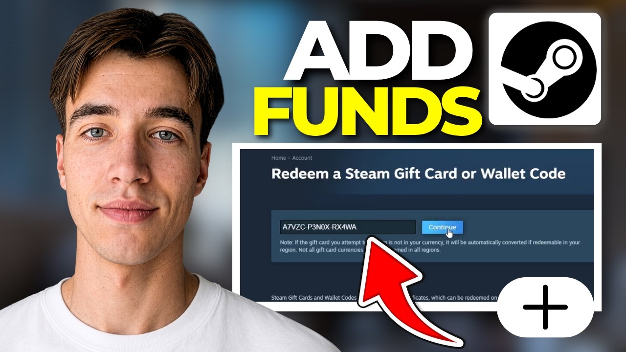 How To Add Steam Gift Card Funds To Steam Wallet 2026 | Step By Step