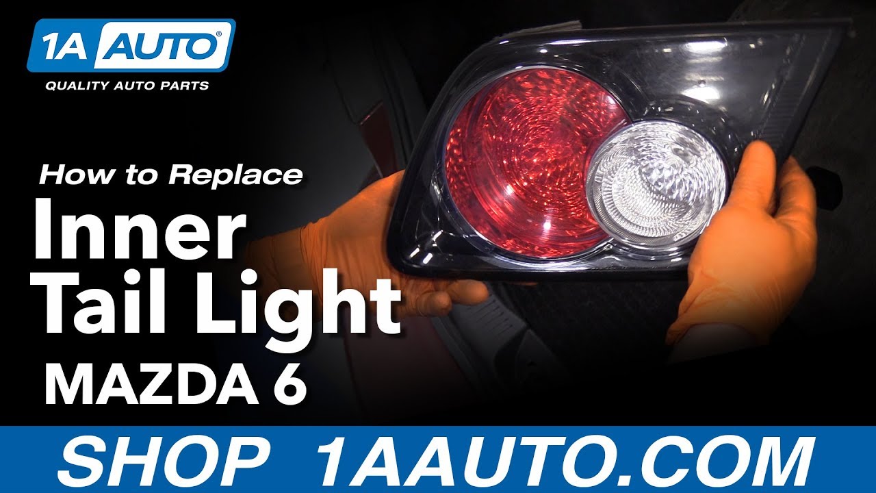 How to Replace Inner Tail Light 02-07 Mazda 6