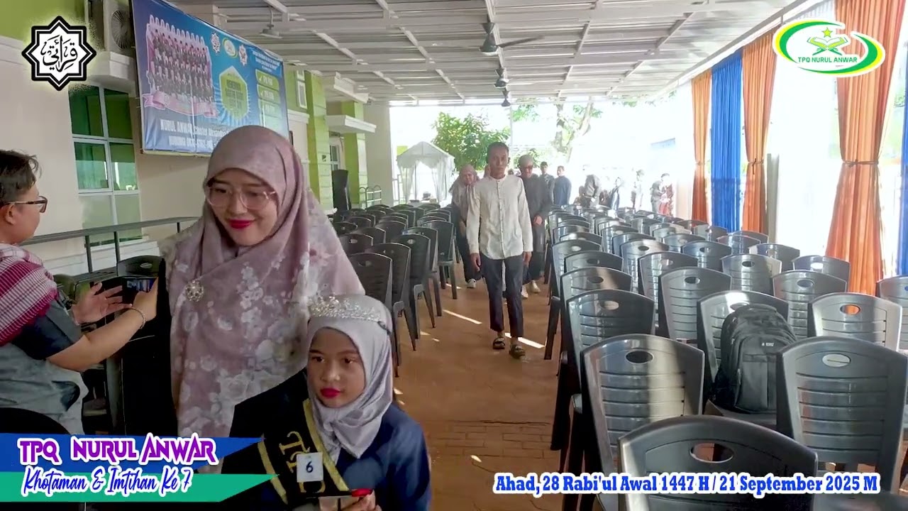 imtihan & Khotaman TPQ Nurul Anwar ke 7  Tahun 2025