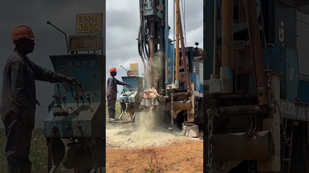 Borehole drilling in katutu, kitui west, Kenya, part I