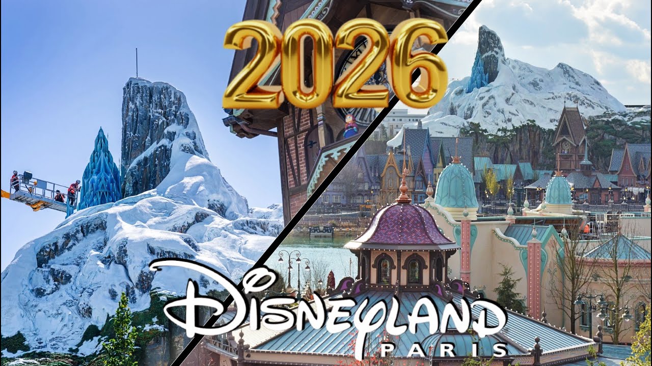ACTUALITÉS ET LAND LA REINE DES NEIGES EN 2026 À DISNEYLAND PARIS