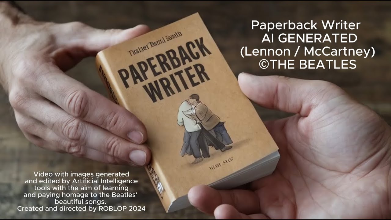 Paperback Writer - AI GENERATED VIDEO