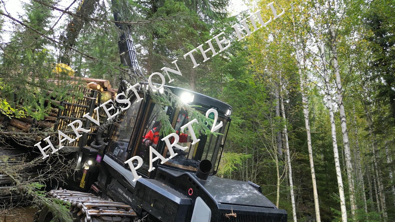 Harvest on the hill part 2 logset forwarder edition