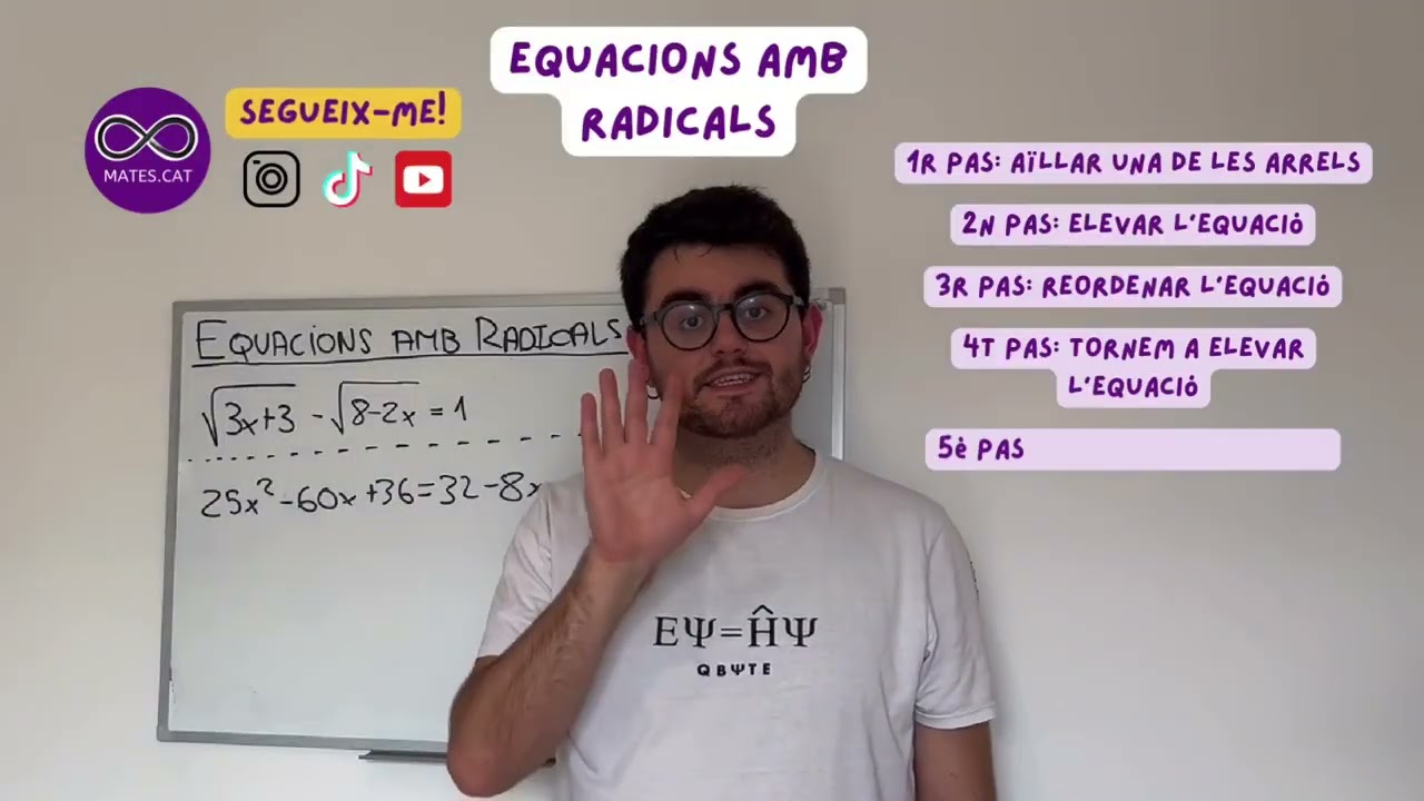 EQUACIONS AMB RADICALS