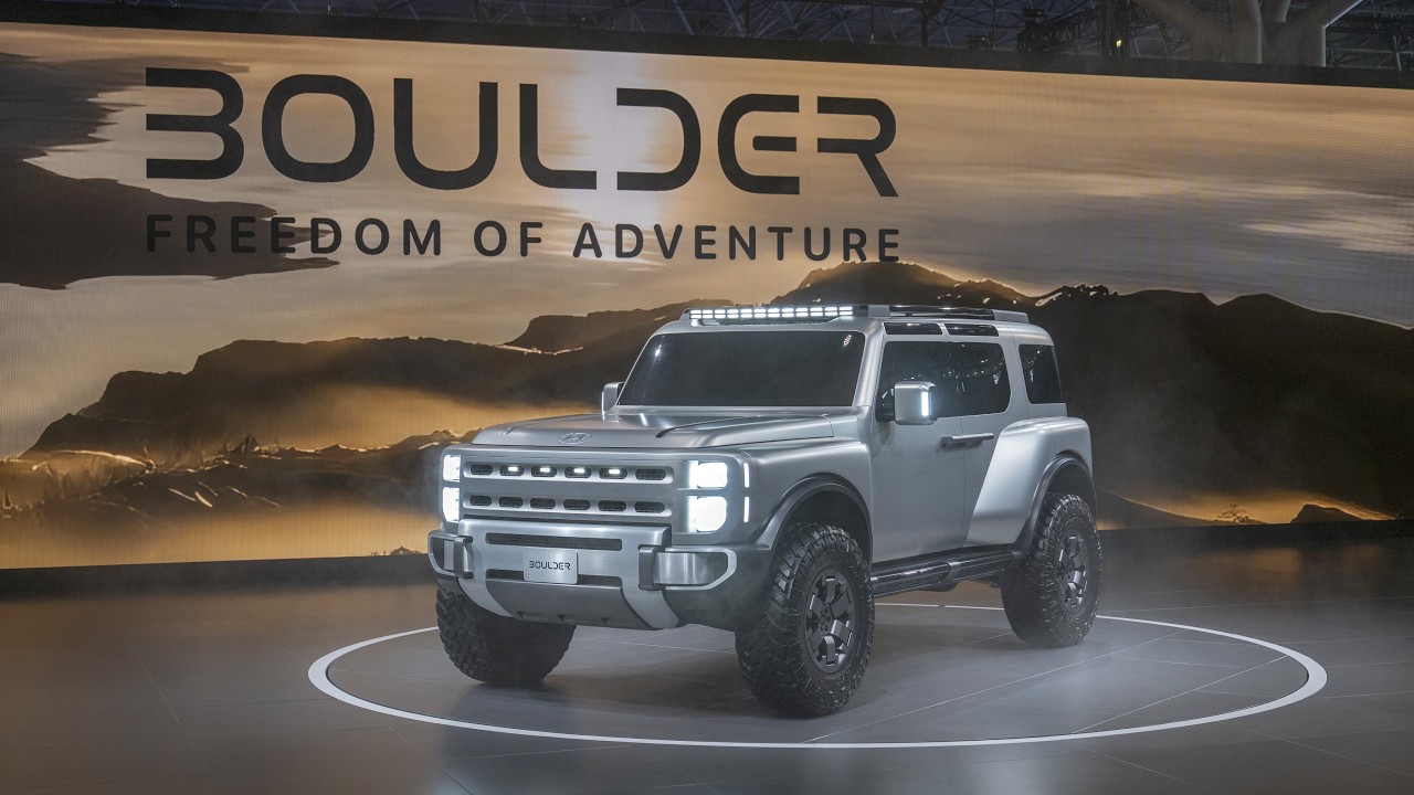Hyundai Boulder Concept Makes Global Debut