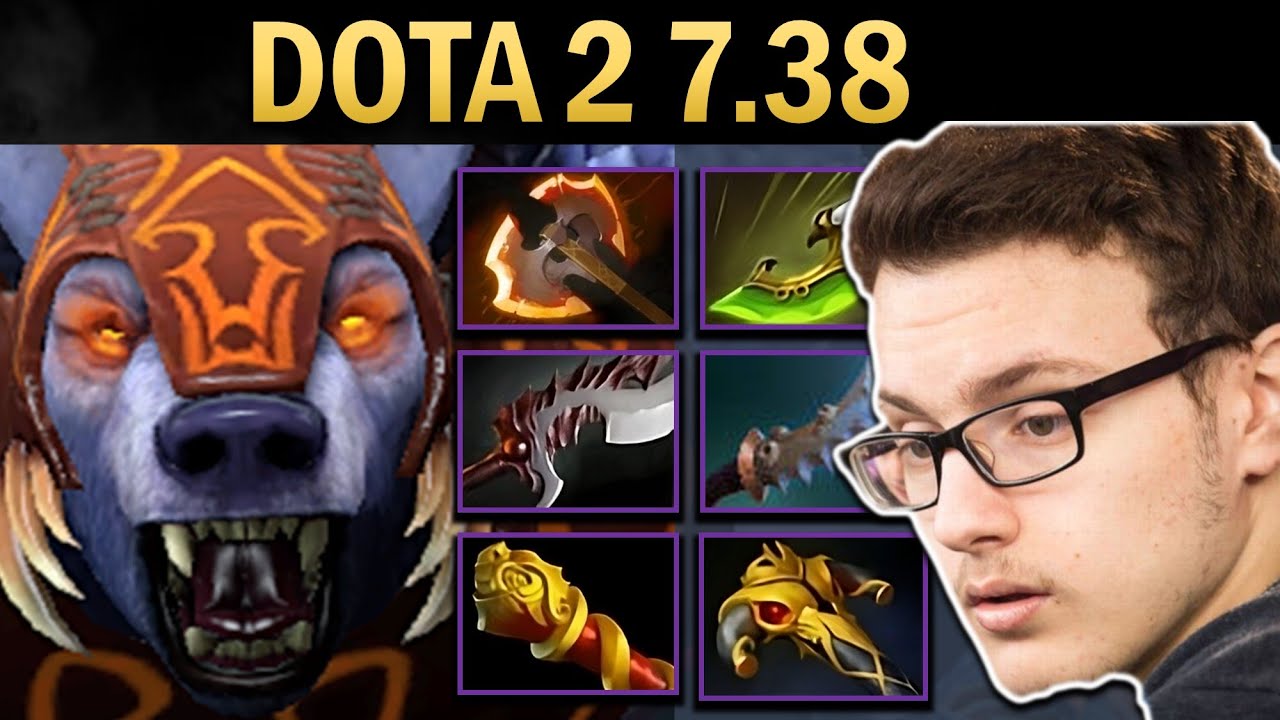 Ursa Gameplay Miracle with Abyssal and Battlefury - Dota 7.38