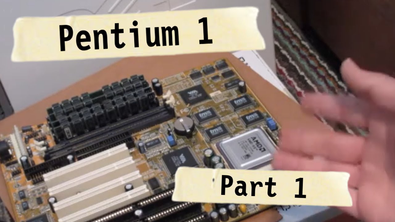 Pentium 1 Build for DOS and Windows - Preparation