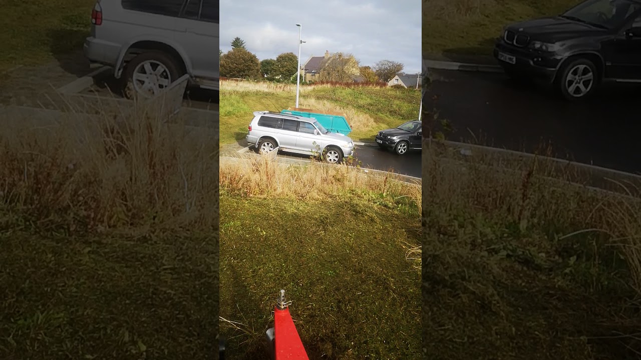 NHS Orkney Wildflower Meadows End of Season Cut with Kubota f3890 a Trimax Flaildeck