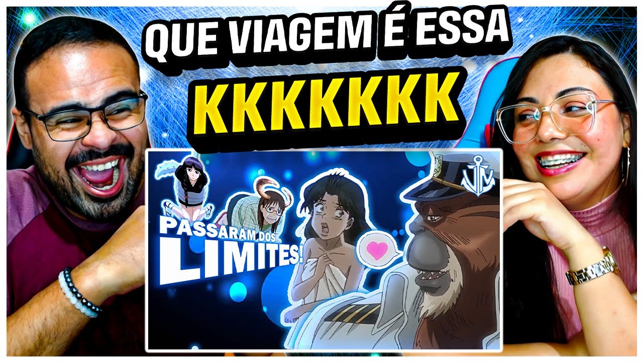 REACT VÍCIO NERD | Momentos ''O QUE FOI ISSO?'' nos ANIMES 💫😲💀