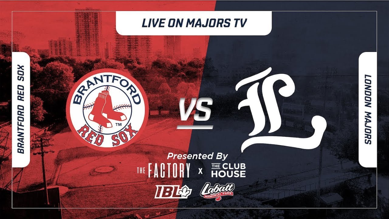 IBL 107th Season - Brantford Red Sox @ London Majors