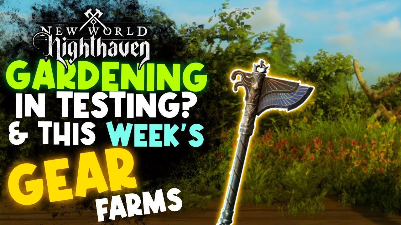 GARDENING in New World? Refining XP Boost, this week's Artifacts & World First Raid Clear