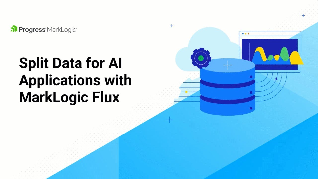 Split Data for AI Applications with MarkLogic Flux 1