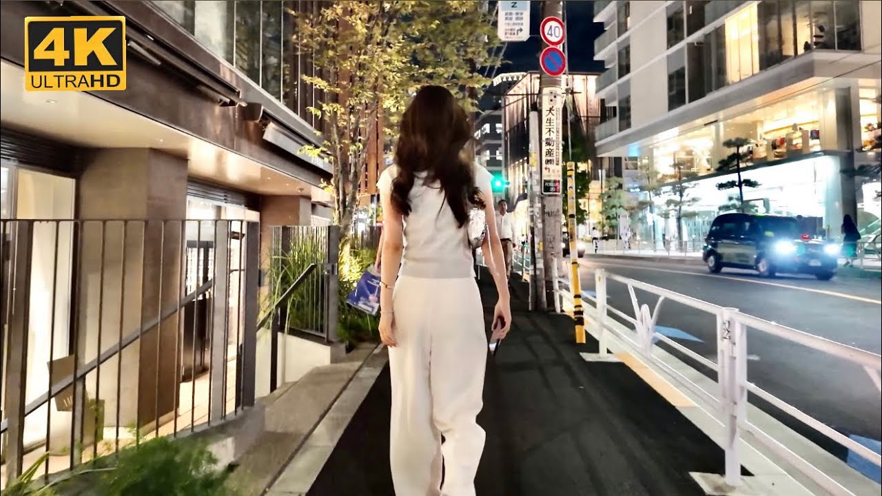 【4K】TOKYO ROPPONGI to DAIKANYAMA night walk Tokyo | From Urban Bustle to Boutique Chic 4K