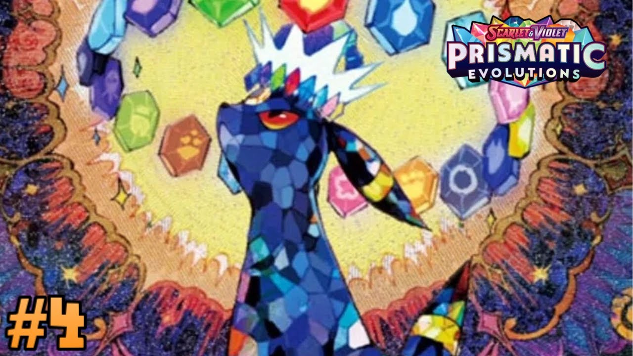 Pokemon Prismatic Evolutions Booster Packs Opening #4