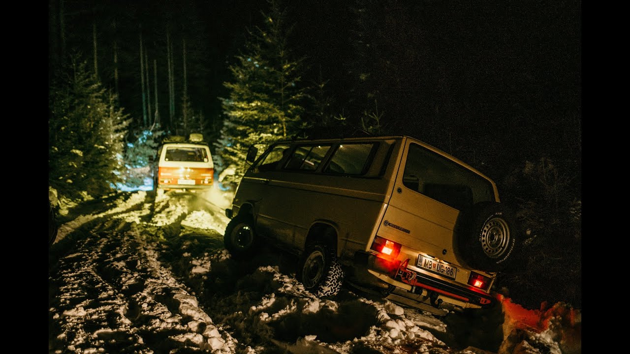 WINTER PICNIC WITH VW T3 GANG