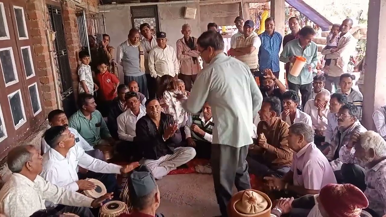 વણઝર ગામમાં થાળ મહોત્સવ ભજન ની મોજ 
