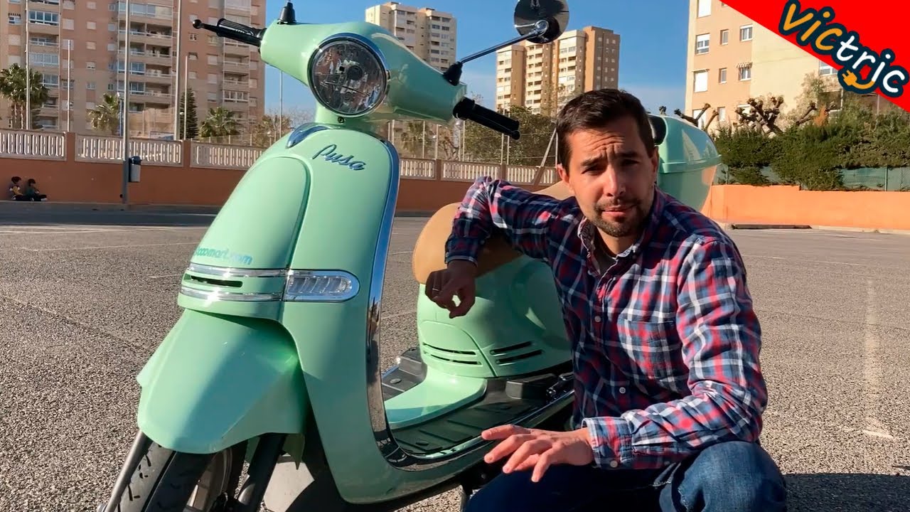 Efun Pusa 2022 | Moto eléctrica de 125. Prueba en español